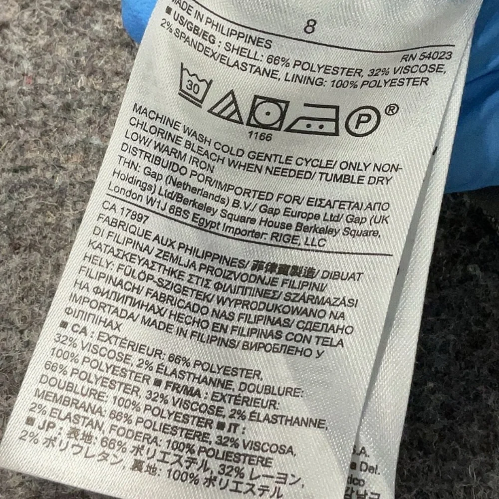 Casual Banana Republic Gray Women's Skirt with Zipper Accent - Picture 4 of 5